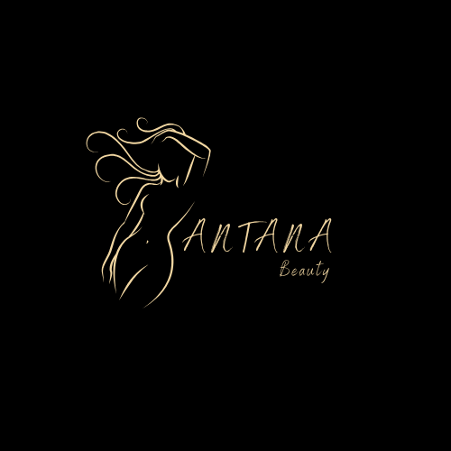 Santana Beauty Logo(fondo negro)